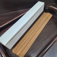 Golden Lotus concept | Agarwood incense solid stick 30 cm | 125 sticks 1 box | 90 mins per stick - Special photo 1