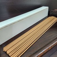 Golden Lotus concept | Agarwood incense solid stick 30 cm | 125 sticks 1 box | 90 mins per stick - Special photo 2