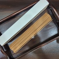 Golden Lotus concept | Agarwood incense solid stick 30 cm | 125 sticks 1 box | 90 mins per stick - Special photo 3