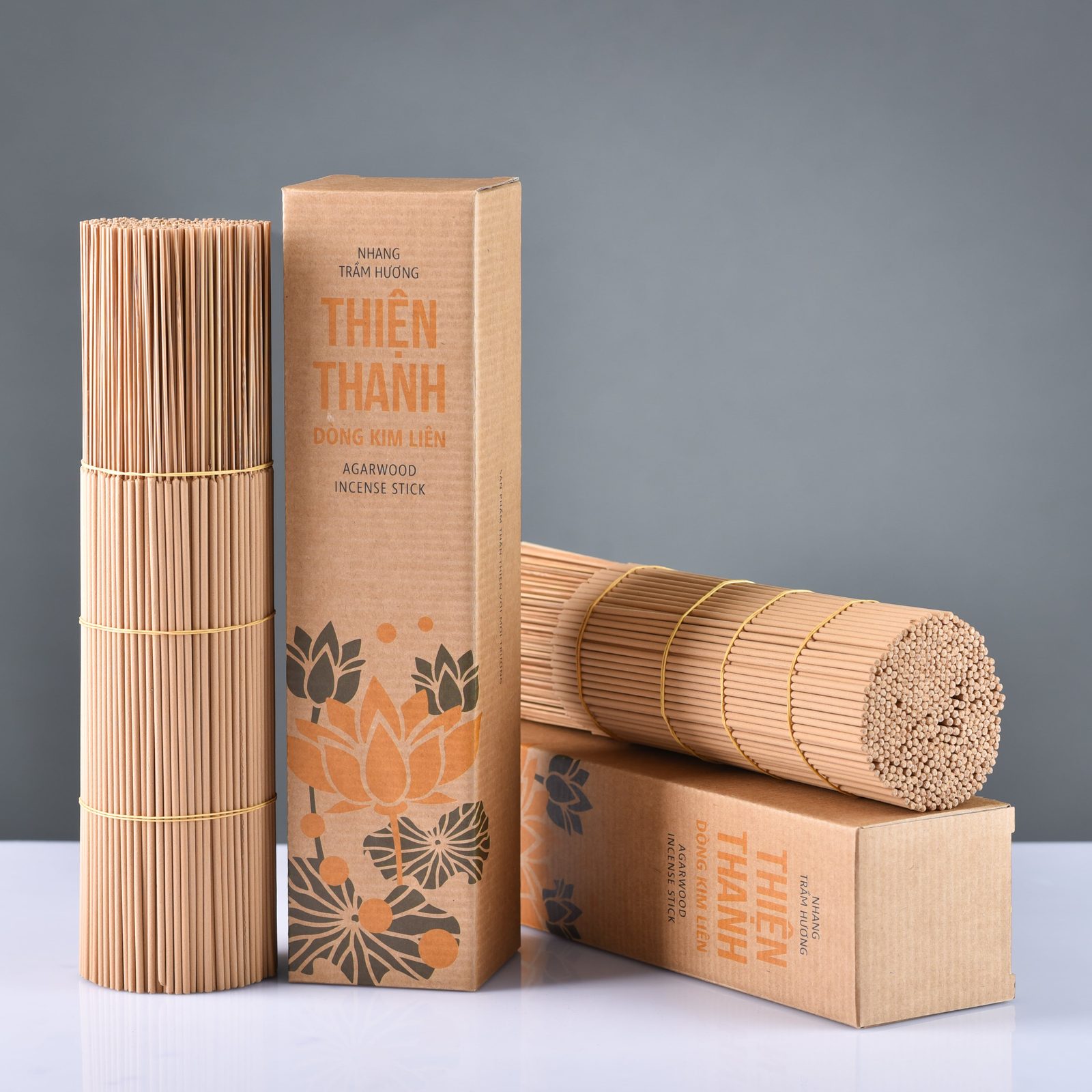 Nhang trầm hương Kim Li&ecirc;n 30cm 400 c&acirc;y