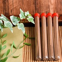 Red Lotus concept | Agarwood incense solid stick 20 cm | 70 sticks 1 tube | 45 mins per stick photo 1