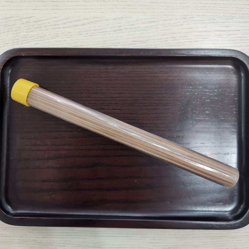 Golden Lotus concept | Agarwood incense solid stick 20 cm | 70 sticks 1 tube | 45 mins per stick