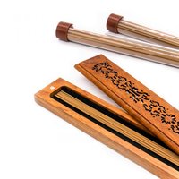 White Lotus concept | Agarwood incense solid stick 20 cm | 70 sticks 1 tube | 45 mins per stick photo 4