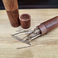 Natural agarwood sticks | 2g pack with 40 small pieces, ideal for cigarette use. photo 2