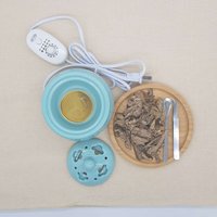 Ceramic censer | Electric Incense and Essential Oil Diffuser | Two Colors | Aluminum Lid and Ceramic Lid