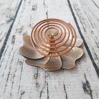 Alloy | Plum blossom and lotus censer | Comes with 1 copper gourd photo 5