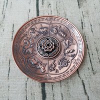 Alloy | Dragon–Phoenix censer with various patterns | Comes with 1 copper gourd photo 8