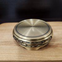 Copper censer | Pedestal for the censer | Dragon and phoenix pattern photo 3