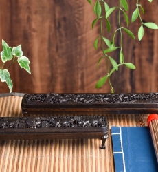 Khay xông nhang trầm hương không tăm bằng hợp kim – Hoa văn được khắc tinh xảo và có độ bền cao