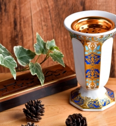 Lư gốm Ceramic xông trầm hương cao cấp – dùng xông trầm miếng – nụ trầm hương